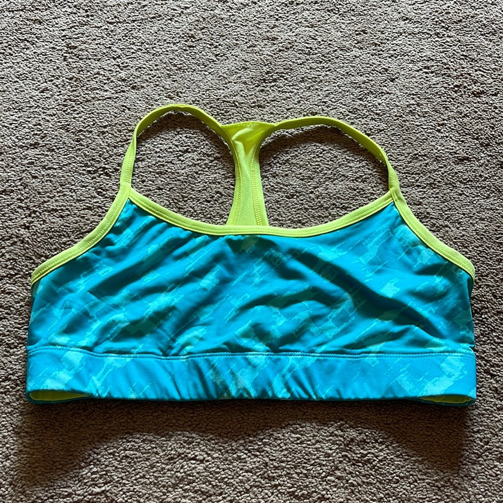 Womens reversible sports bra